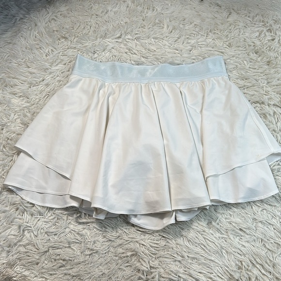 Lululemon Court Rival High Rise Skirt *Tall White